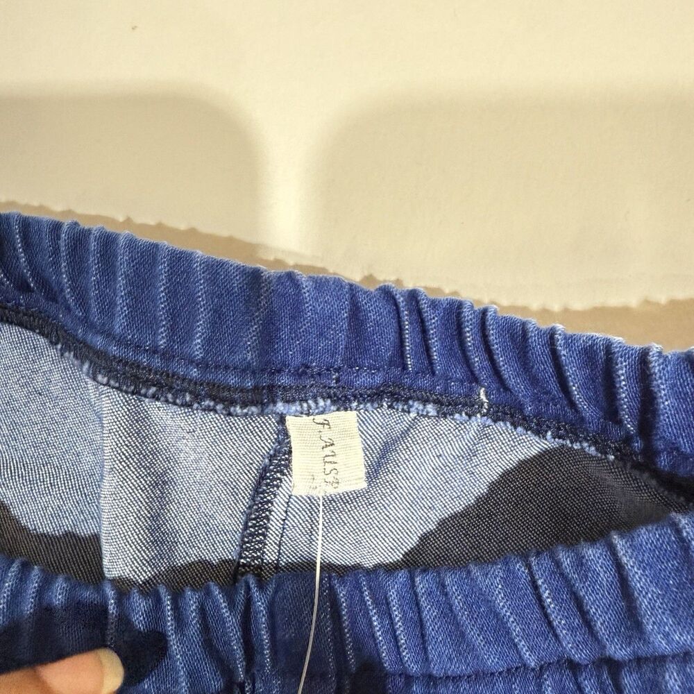 NWT Girls Pull On Denim Flare Blue Jeans Size 6 Years Boho Little Trendsetter - Picture 13 of 16